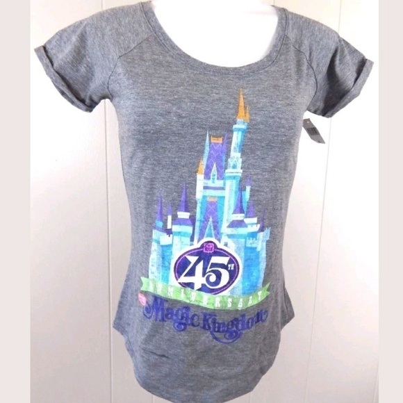 WDW 45th Anniversary Magic Kingdom Tee - Picture 1 of 4